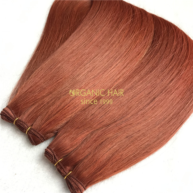 Best human hand tied weft #35 color X121